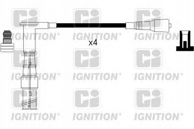 QUINTON HAZELL xc858 -  Комплект проводов зажигания
